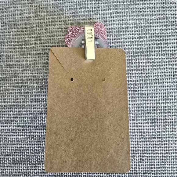 Breast Cancer Awareness Pink Ribbon Beaded Retractable Name Work Badge ID Reel - Picture 2 of 2